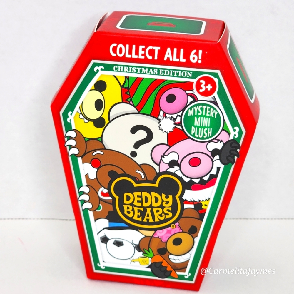 🎄 DEDDY BEARS 🐻 Christmas Edition Mystery Bears Coffin Kreepy Collectibles NIB